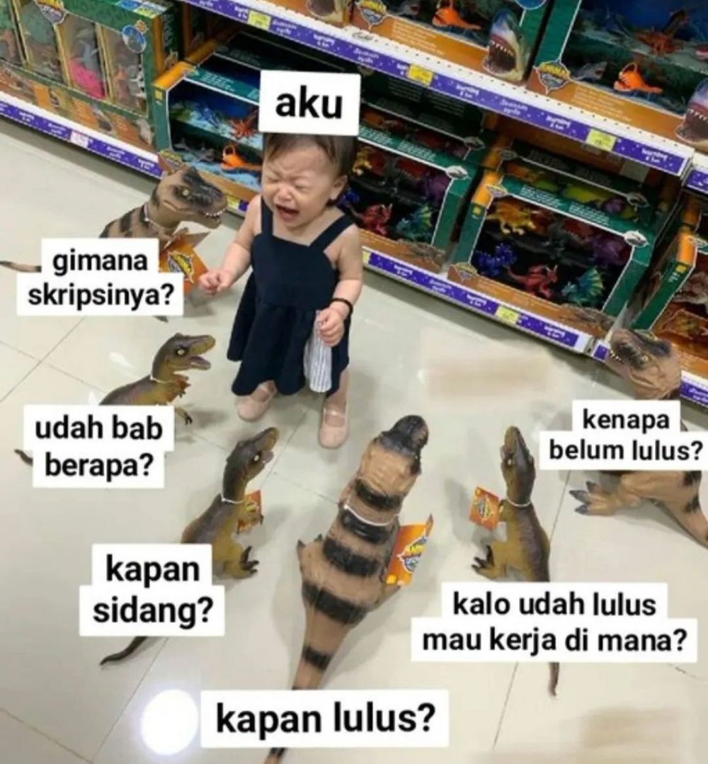 Meme Kocak Ini Relate Banget Untuk Mahasiswa Semester Akhir