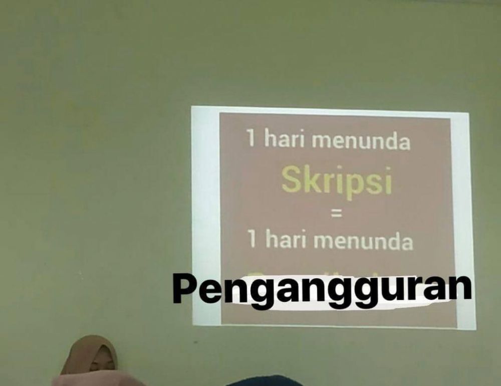 Meme Kocak Ini Relate Banget Untuk Mahasiswa Semester Akhir