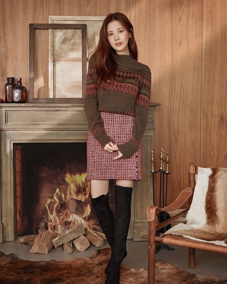 12 Inspirasi Model Rok Korean Style ala Seohyun SNSD, Girly dan Casual