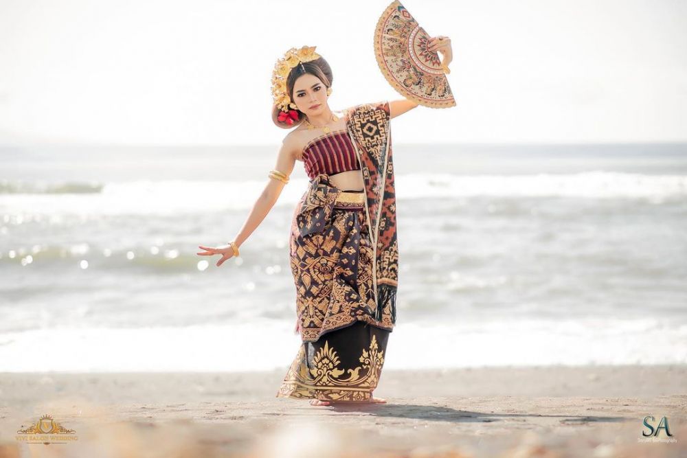 10 Potret Rara LIDA Berbusana Jadi Gadis Bali sampai India, Pangling!