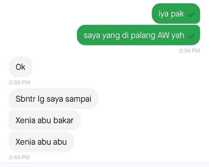 15 Chat Kocak Driver Ojek Online Yang Bikin Ngakak