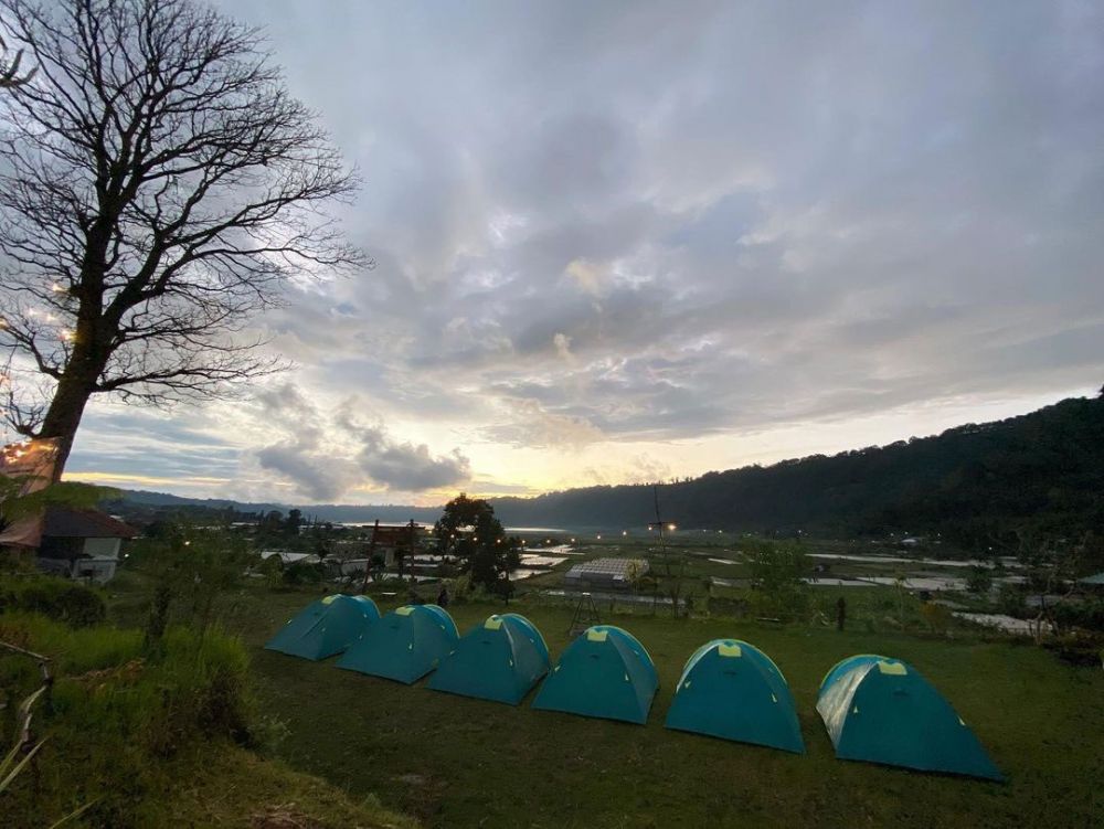 10 Potret Tempat Camping di Bali, Waktunya Healing