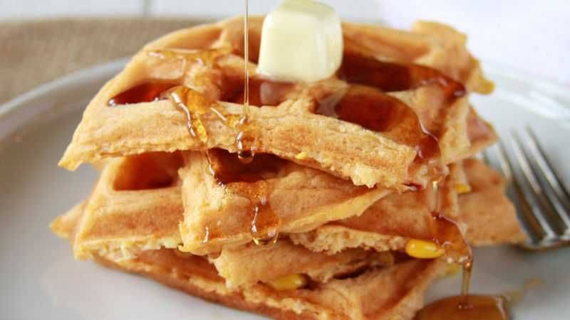 Resep Waffle Jagung Manis Yang Cocok Untuk Camilan