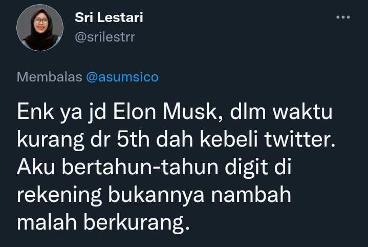 10 Reaksi Lucu Warganet Tanggapi Elon Musk Beli Twitter