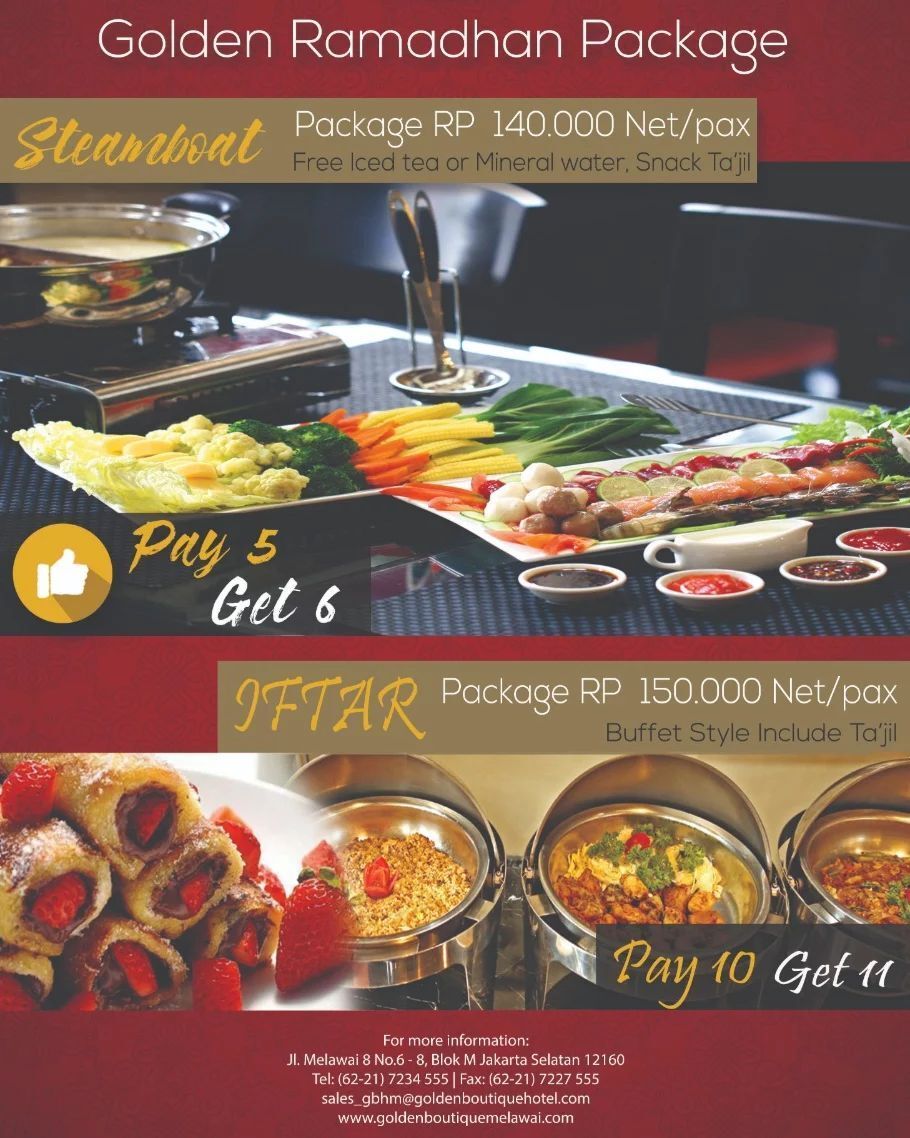 Promo All You Can Eat Buka Bersama Hotel Jakarta Selatan