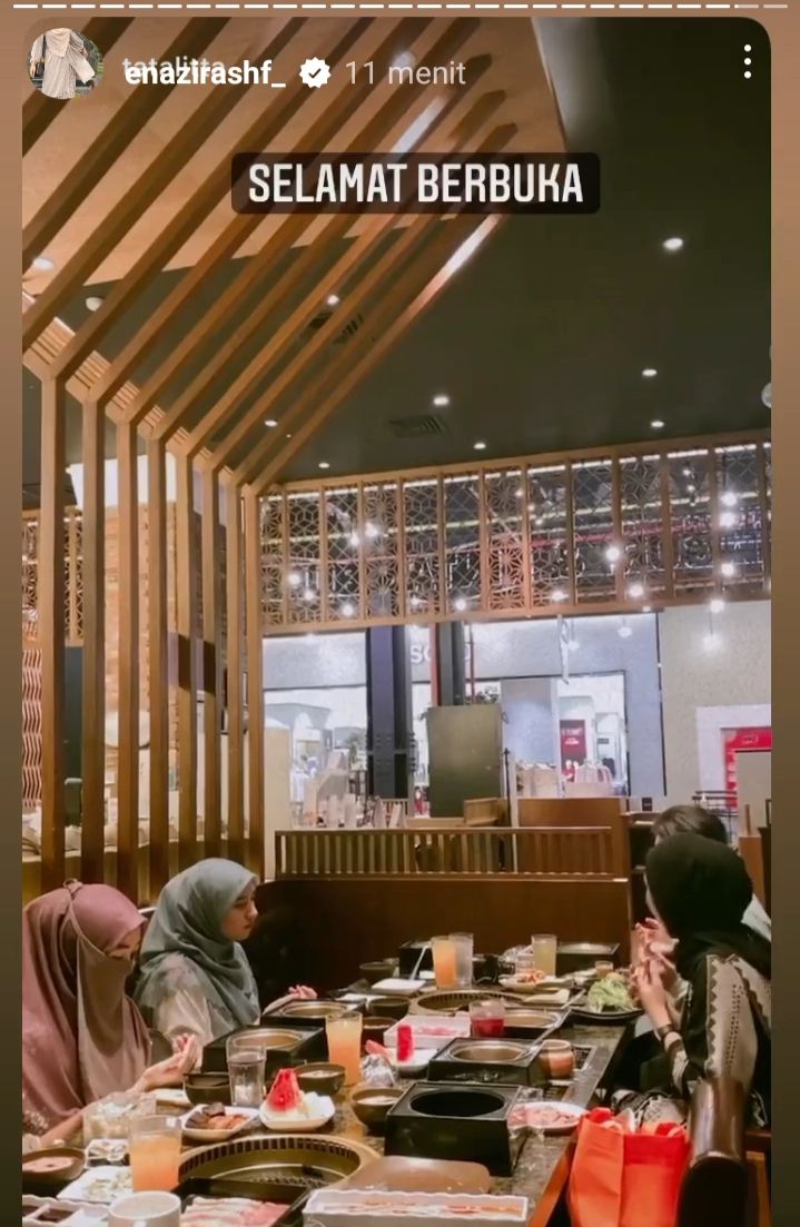 9 Momen Bukber Nadzira Shafa dan Larissa Chou, Akur Berdua