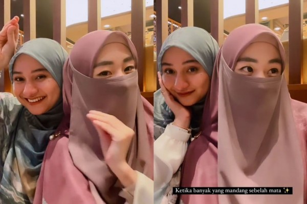 9 Momen Bukber Nadzira Shafa dan Larissa Chou, Akur Berdua