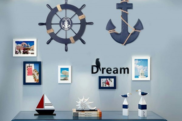 9 Inspirasi Dekorasi Dinding Tema Nautical Serasa Di Pantai 