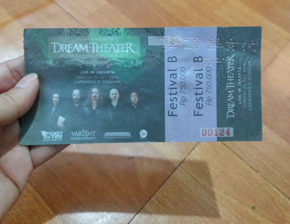 Harga Tiket Konser Musik Dream Theater di Solo, Mulai Rp750 Ribu