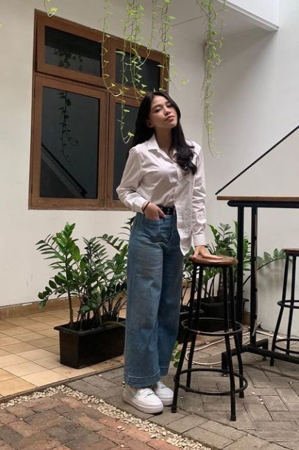 10 Ide OOTD ala Anneth Delliecia yang Super Fashionable