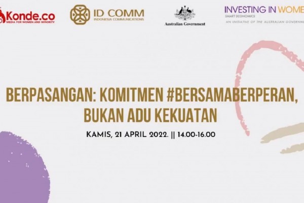 Bersama Konde.co Tumbuhkan Komitmen Berperan, Bukan Adu Kekuatan