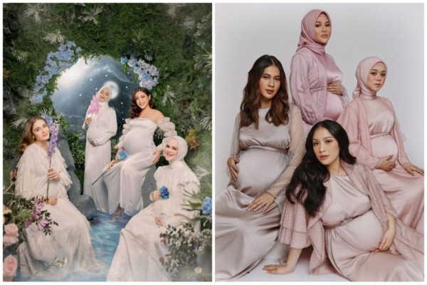 10 Adu Pesona Maternity Shoot Artis 2022 dan 2021, Damage Abis