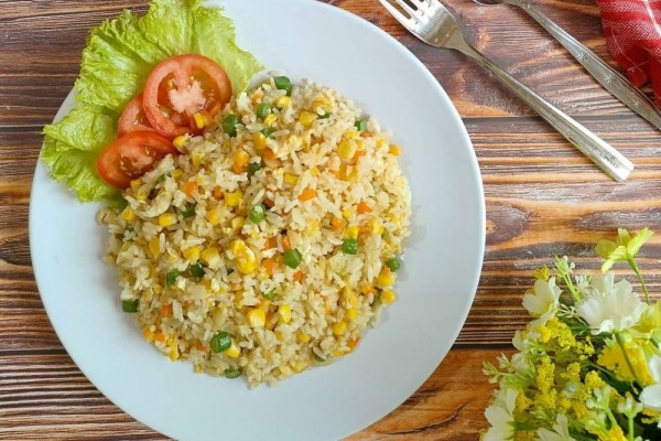 Resep Nasi Goreng Vegetarian yang Praktis dan Sehat
