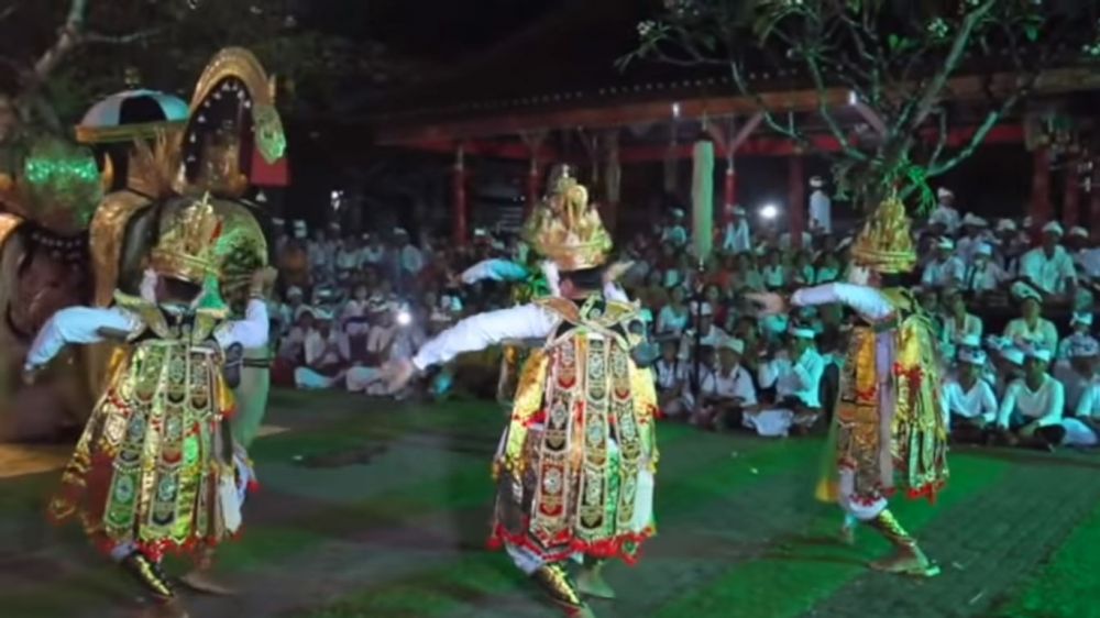 Sejarah Tari Telek Khas Sidakarya Bali, Tidak Dipentaskan