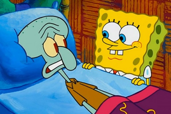 5 Momen Haru Spongebob Menolong Sesama, Berhati Mulia