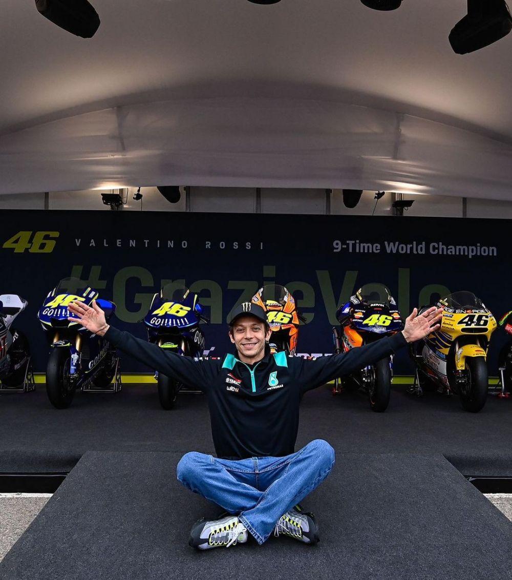 Nomor Valentino Rossi Dipensiunkan, Ini Maknanya bagi Rider