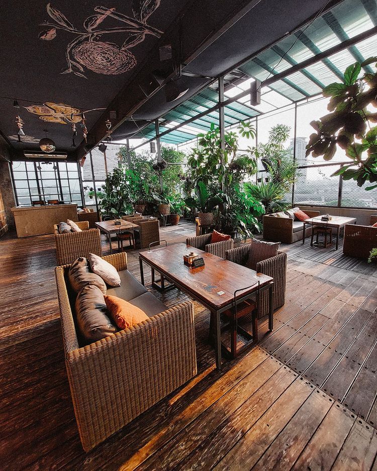 15 Cafe Rooftop Jakarta Selatan Terhits Dan Instagramable