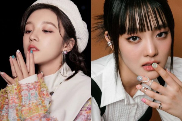 15 Inspirasi Nail Art ala Member (G)I-DLE, Unik dan Trendi!