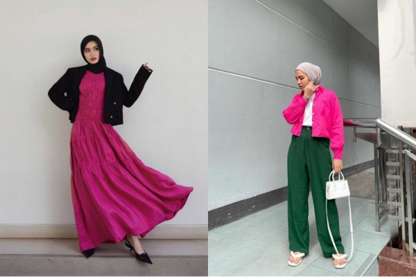 9 Ide OOTD Outfit Fuchsia, Warna Vibrant yang Jadi Idola!