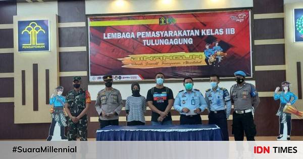 Napiter Asal Aceh Di Lapas Tulungagung Bebas Bersyarat