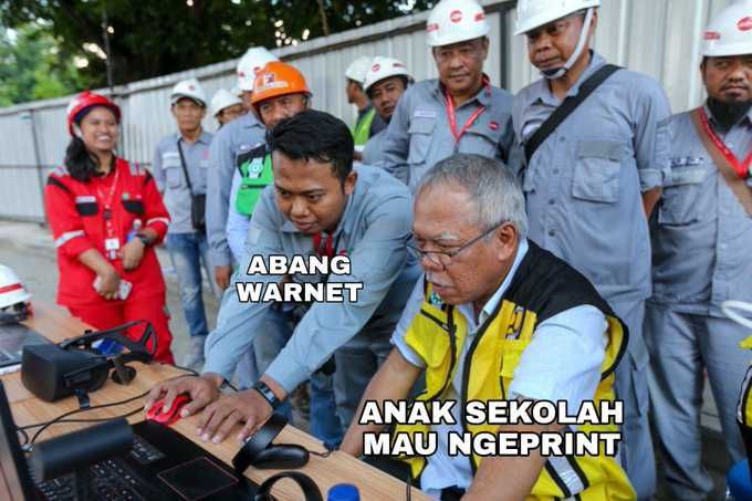 9 Meme Kocak KemenPUPR Bikinan Netizen, Goda Menteri Basuki!