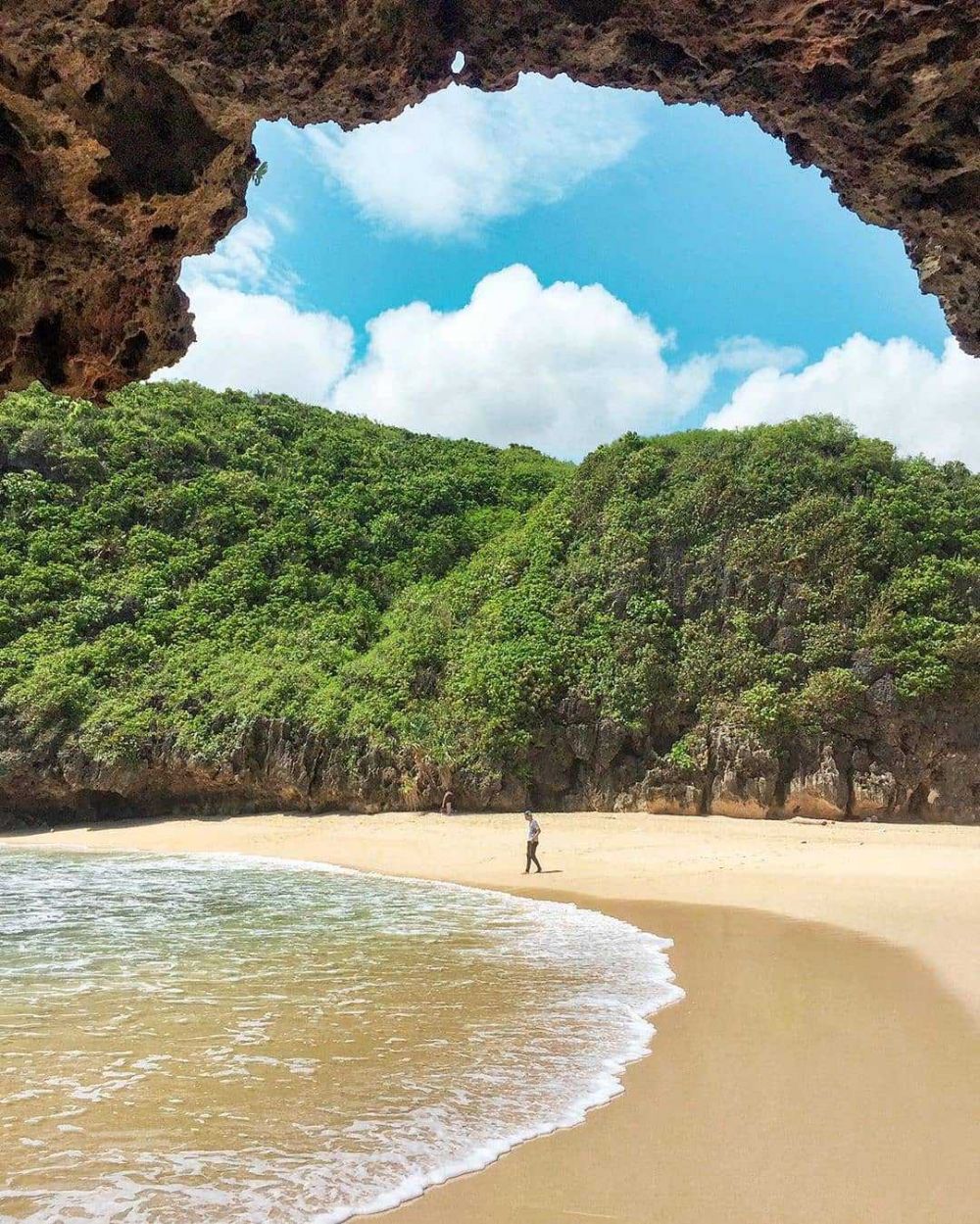 Pantai Greweng Gunungkidul: Lokasi, Rute, Harga Tiket dan Tips