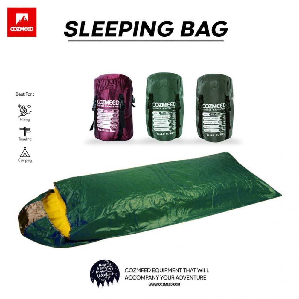 5 Rekomendasi Sleeping Bag Terbaik, Tidur Makin Nyaman!