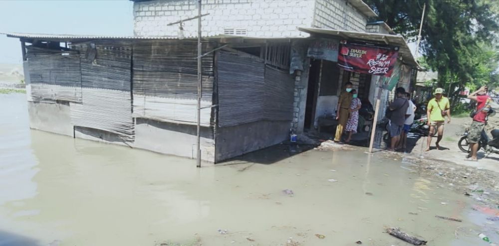 Banjir Rob Terjang Tuban, 800 Kepala Keluarga Terdampak
