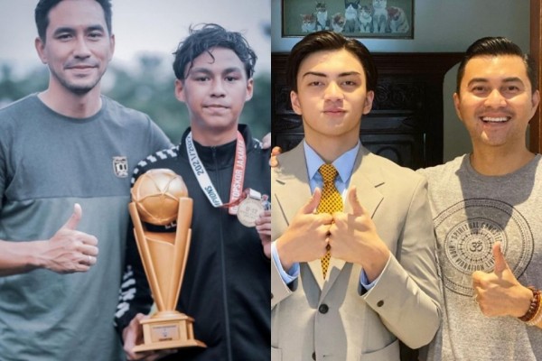 9 Potret Artis Pria dan Anak Remaja Laki-lakinya yang Mirip Banget