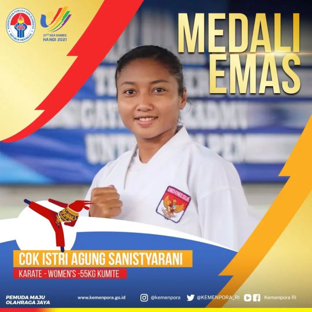 5 Atlet Bali Peraih Medali di SEA Games Vietnam