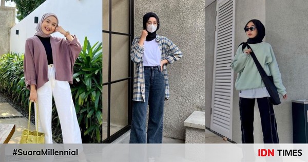 10 OOTD Hijab untuk Nonton ke Bioskop, Simpel dan Manis