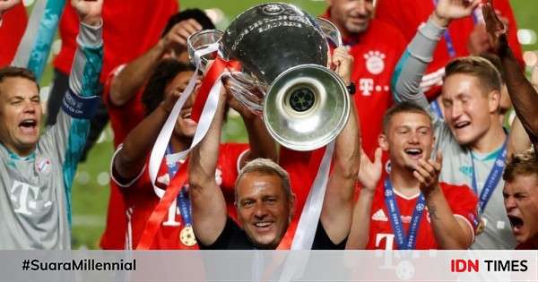 Daftar Pelatih Juara Liga Champions UEFA Sejak 1956-2023