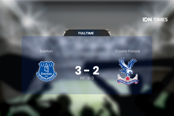 Everton Curi Poin Penuh Atas Crystal Palace