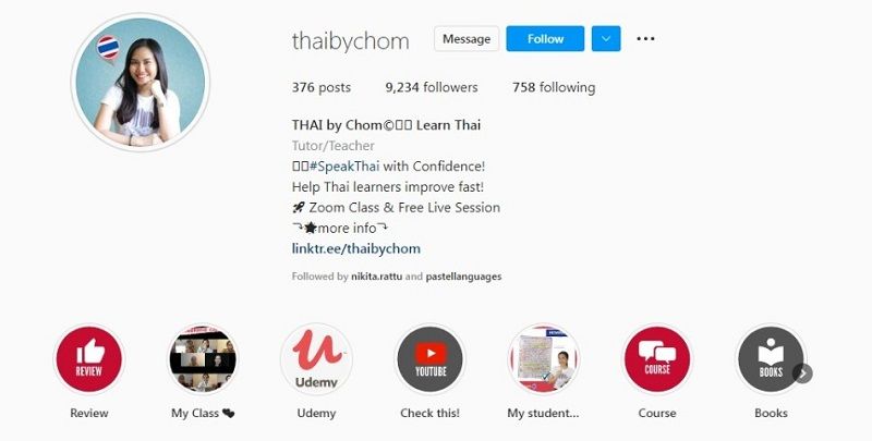 5 Akun Instagram buat Belajar Bahasa Thailand, Dijamin Paham