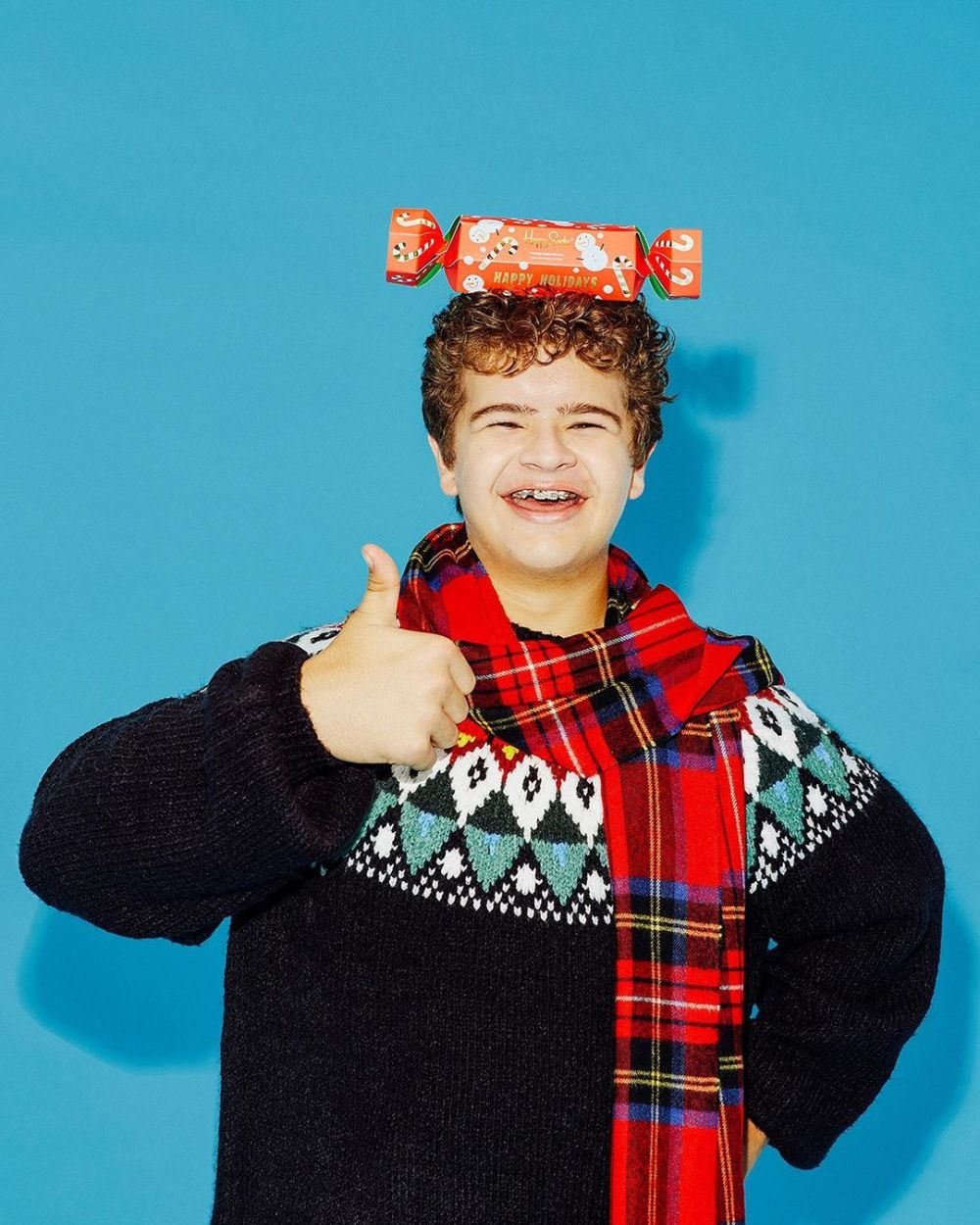 10 Potret Kekonyolan Gaten Matarazzo, Dustin di Stranger Things