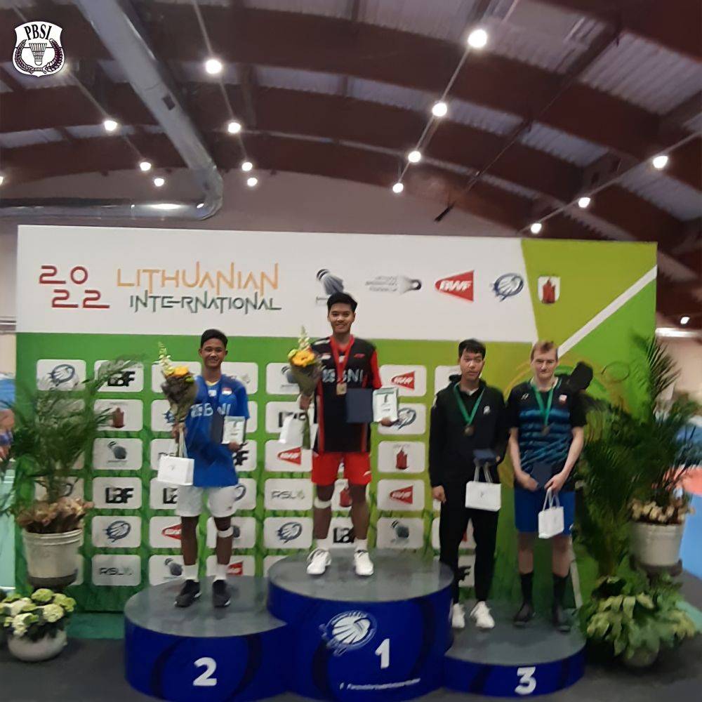 Pebulu Tangkis Indonesia Borong Gelar Juara Di Lithuania