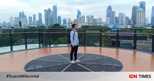 10 Potret Skywalk Senayan Park Wisata Jakarta Cityview