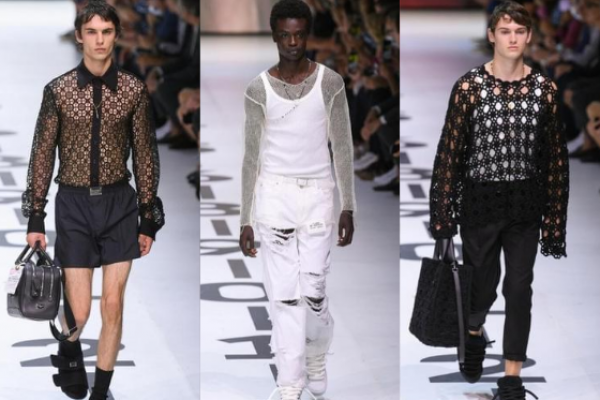 9 Outfit Transparan dari Dolce & Gabbana di Milan Fashion Week SS23