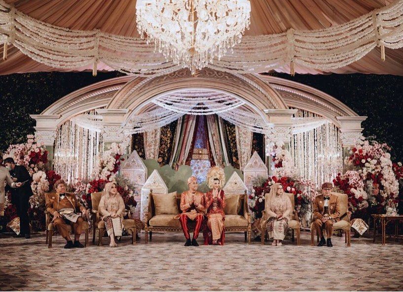 9 Inspirasi Dekorasi Wedding dari Vendor Pernikahan Maudy Ayunda
