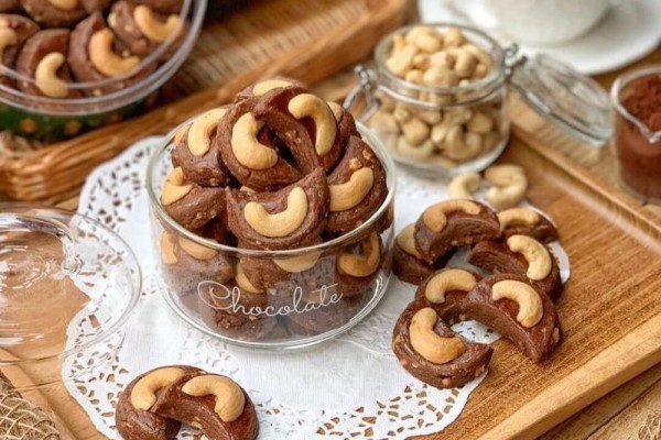 Resep Choco Cashew Cookies, Ide Kue Kering Cocok buat Isi Stoples