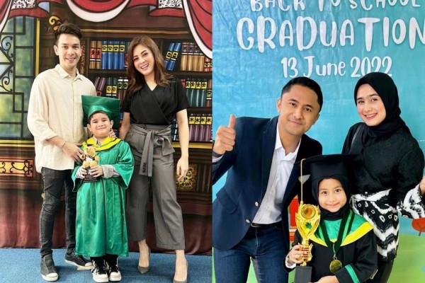 10 Potret Wisuda Taman Kanak-kanak Anak Artis, Siap Masuk SD