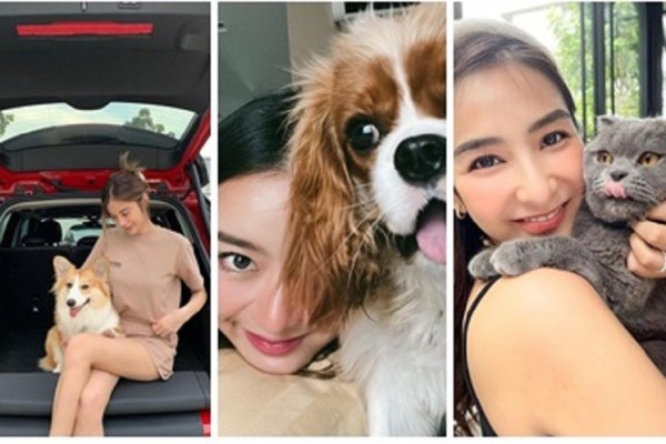 10 Potret Artis Thailand Bersama Peliharaan Kesayangan, Bikin Gemas!