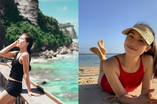 9 Potret Olivia Jensen Saat di Pantai, Kian Memesona