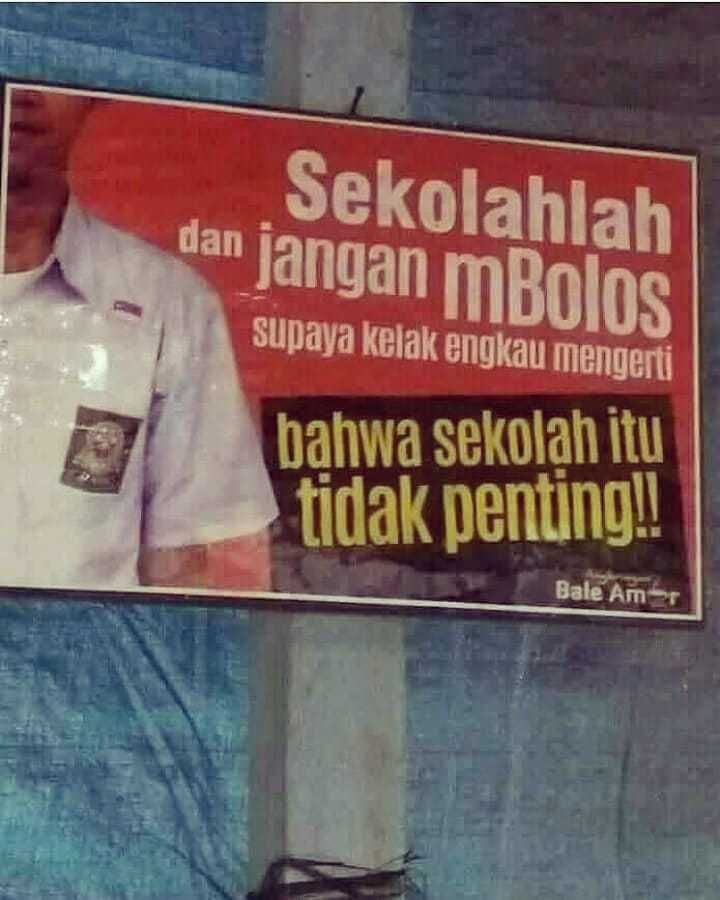 10 Pesan Peringatan Di Tempat Umum Kocak Banget