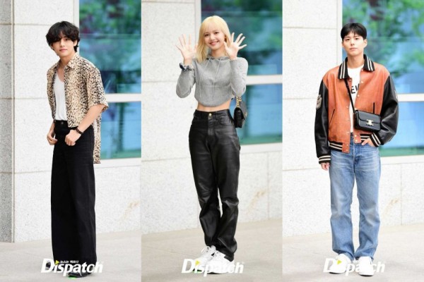 10 Gaya V BTS, Lisa BLACKPINK dan Park Bo Gum Saat ke Prancis Bersama