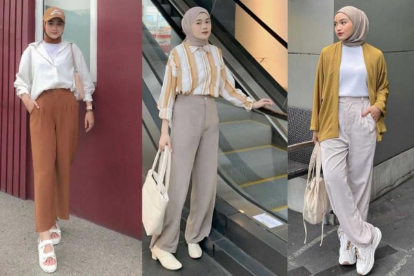 9 Padu Padan OOTD Celana High Waist dengan Gaya Kekinian ala Millenial