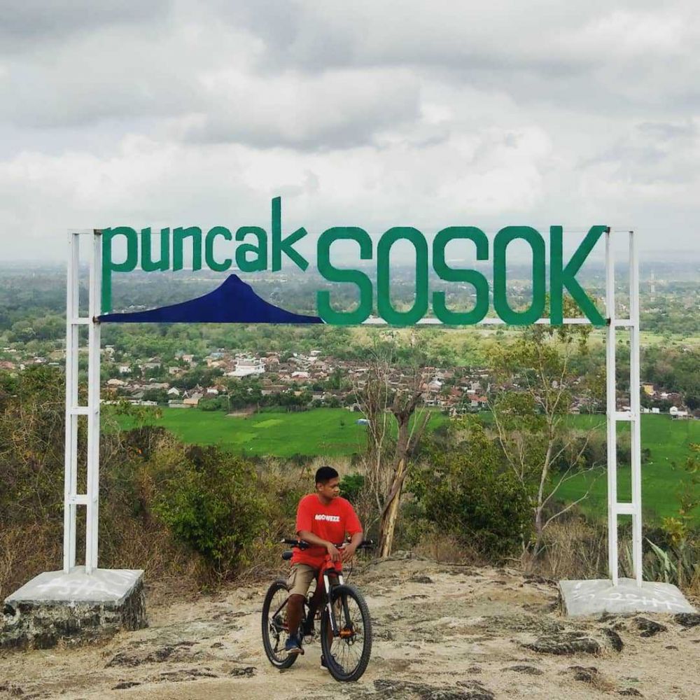 Track downhill puncak sosok Bantul