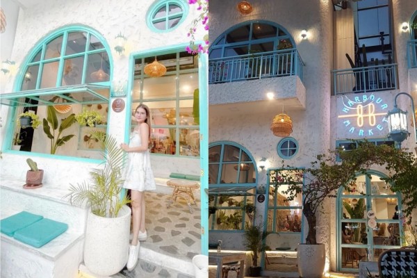 10 Potret Harbour Market PIK, Tempat Nongkrong Hits ala Santorini