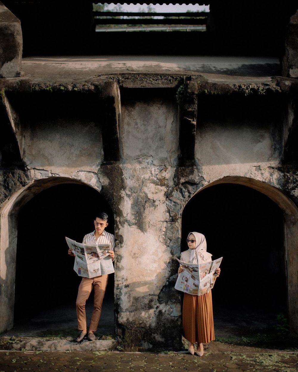 10 Ide Foto Prewedding Tanpa Bersentuhan Yang Bisa Ditiru