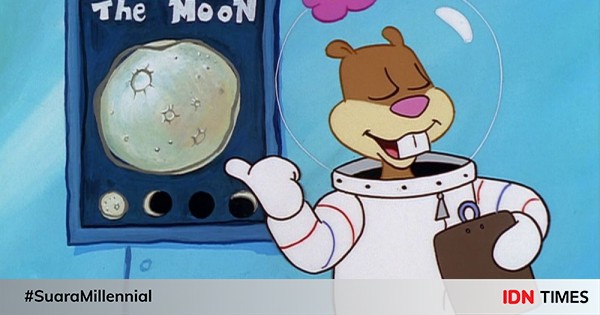 9 Fakta Sandy Cheeks Karakter Terpintar Di Kartun Spongebob